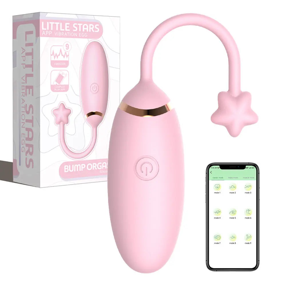 StellaLink Egg – Long-Distance Vibrator with Star Tail 💫📲🌍