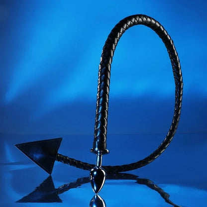 Devil’s Tail Metal Whip Plug 🖤