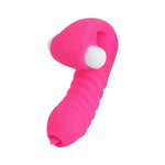 Vibrakiss – Finger Control Clit Flicker with Ribbed Anal Tip 💋🔥