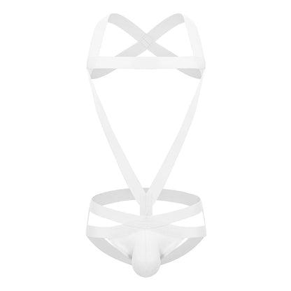 Obey Me Bodysuit – Strappy Jock Edition 🔥🕸️