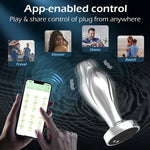 PulsePlay™ App-Controlled Vibrating Butt Plug