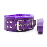 VelvetGrip PU Bondage Collar with Leash💋🔁🔥