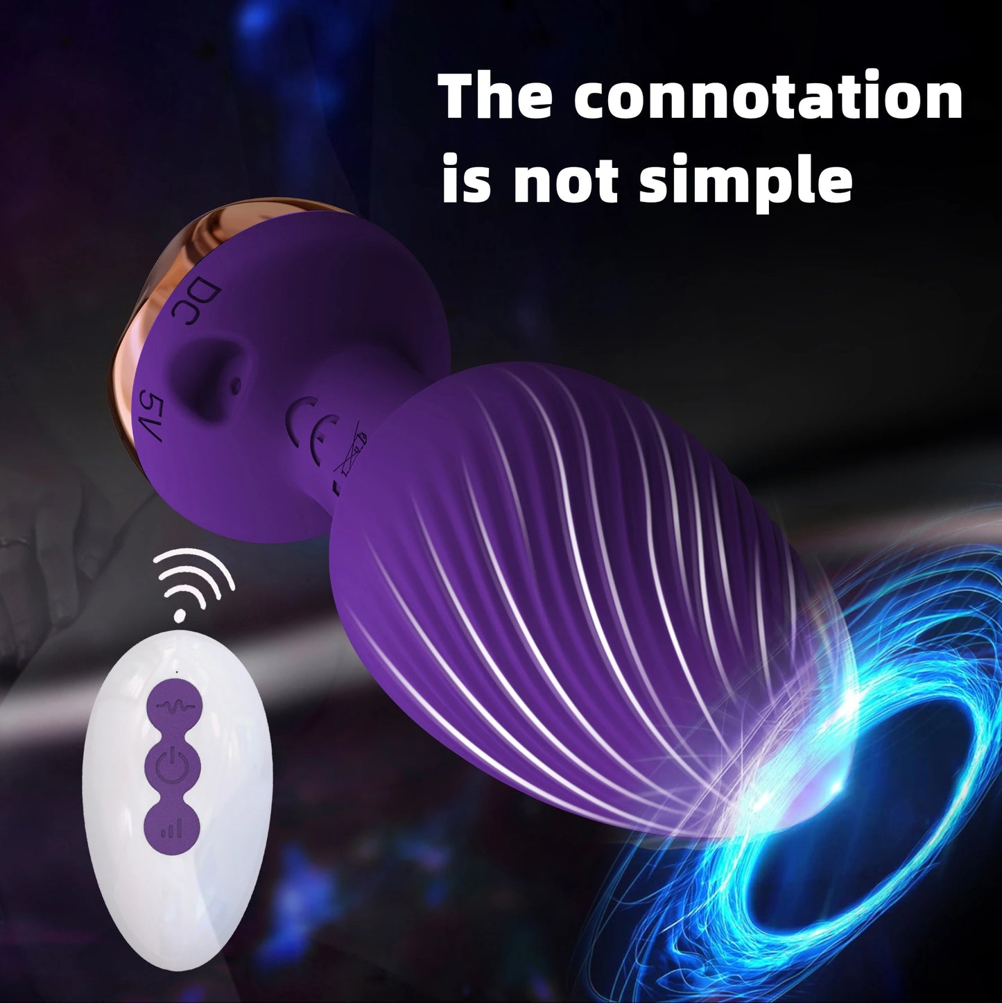 PurplePulse – Remote Rose Vibrator for Backdoor Bliss 🍑🌹💜