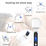 DeepGlide LCD Wand Massager ⚡🖤📊