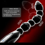 Duron Whip – 10-Mode Vibrating Anal Beads🔥