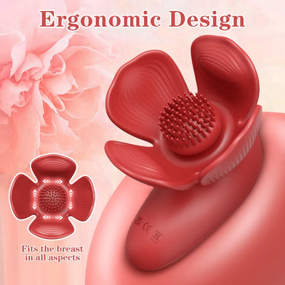 Petal Grip Breast Massager 🌸💓