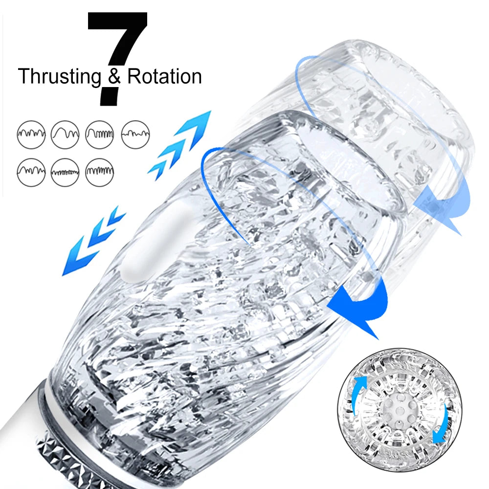 FusionThrust X – Triple-Motor Vaginal, Oral & Blended Pleasure Machine 💥👄