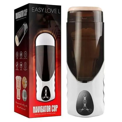 Navigator Cup – Automatic Stroker with Heating & Interactive Voice 🔥