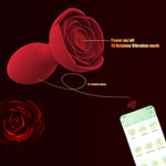 RoseWhirl – 360° Rotating Rose Plug for Wild Bloomers 🌹🍑🔁