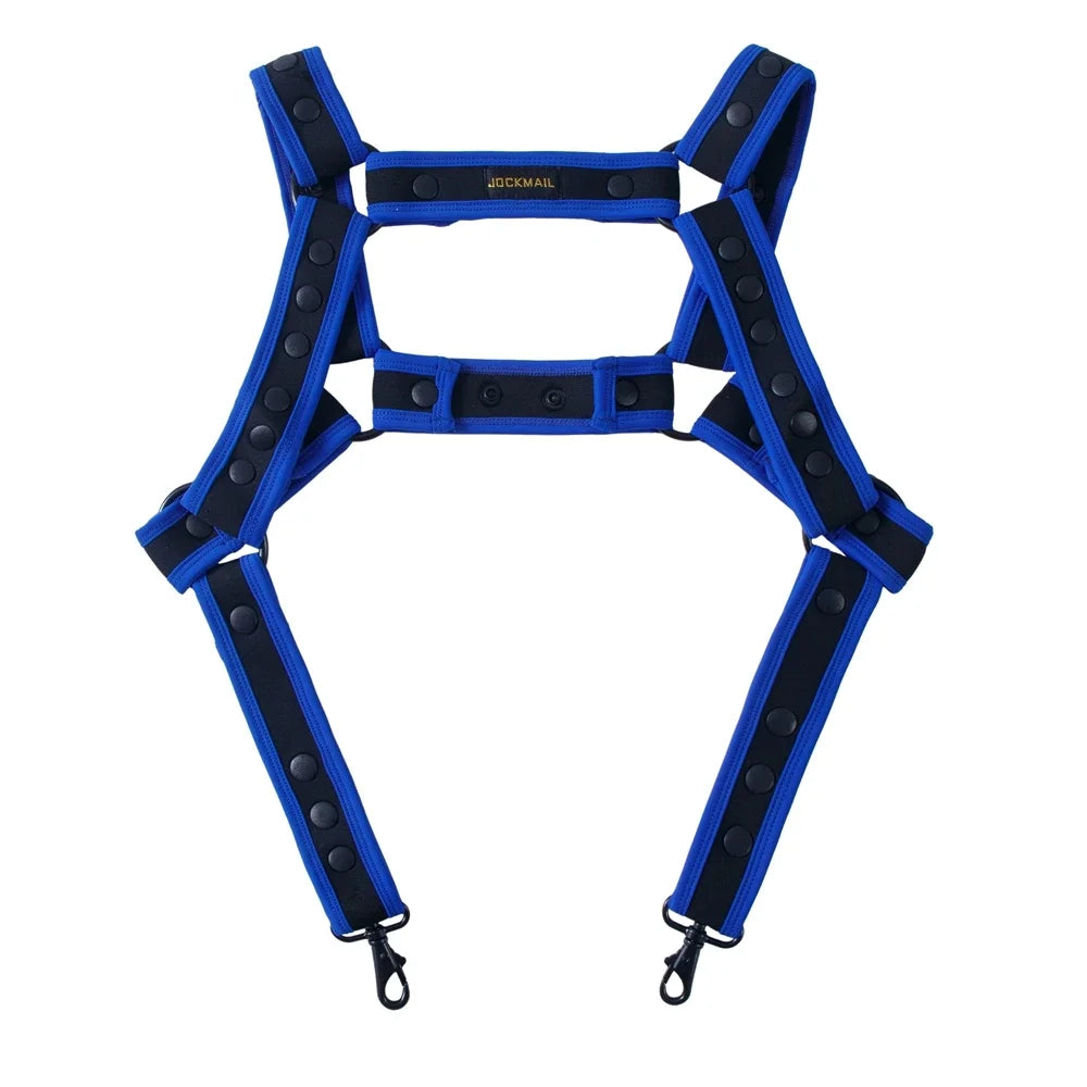 StrapFlex X – Padded Bondage Chest Harness 🖤⚡