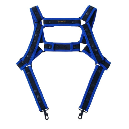 StrapFlex X – Padded Bondage Chest Harness 🖤⚡
