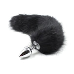 FoxyTamer – Classic Metal Plug with Realistic Tail Tease 🦊💋🔥