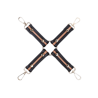 VelvetX™ Luxury Bondage Cross Buckle