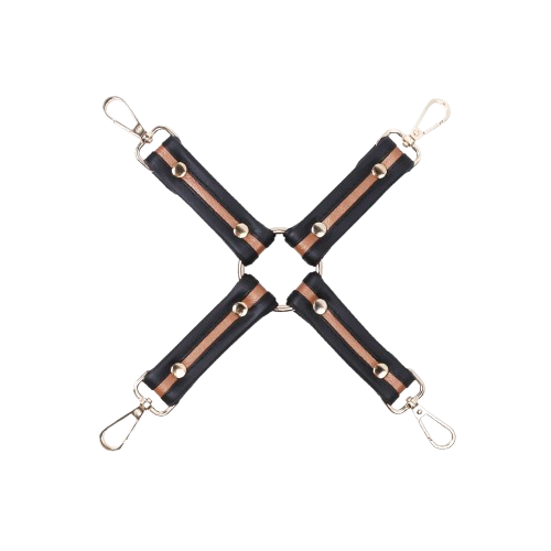 VelvetX™ Luxury Bondage Cross Buckle