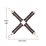 VelvetX™ Luxury Bondage Cross Buckle