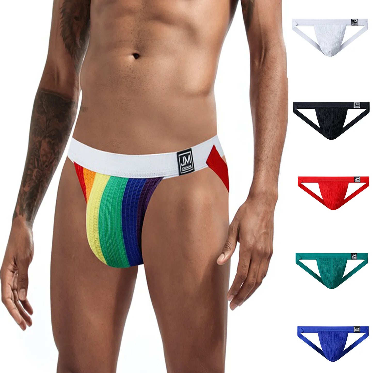 PrideFlex Jockstrap – Lift, Play, and Show It Off 🌈