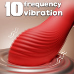 3-in-1 Thrusting & Lip-Sync Rabbit Vibrator 💦🔥