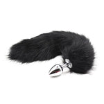 FoxyTamer – Classic Metal Plug with Realistic Tail Tease 🦊💋🔥