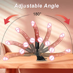ThrustFlex – Adjustable Angle Dildo with Deep Telescopic Action 🔥🍑🔁
