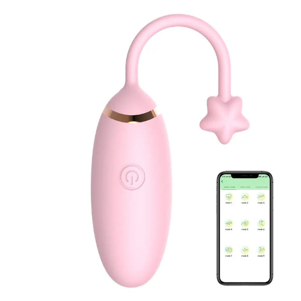 StellaLink Egg – Long-Distance Vibrator with Star Tail 💫📲🌍