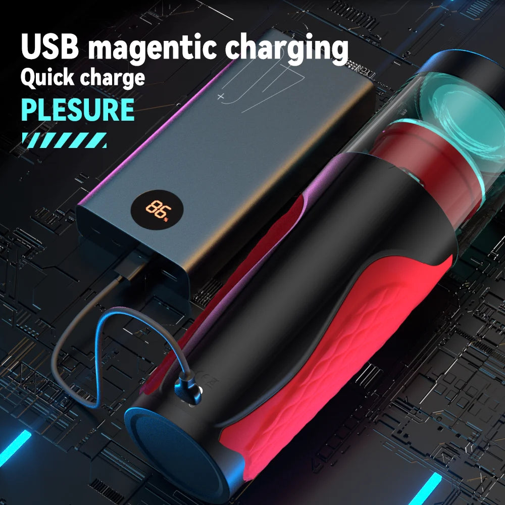 Inferno Grip™ 7X Rotating Thrust Masturbator