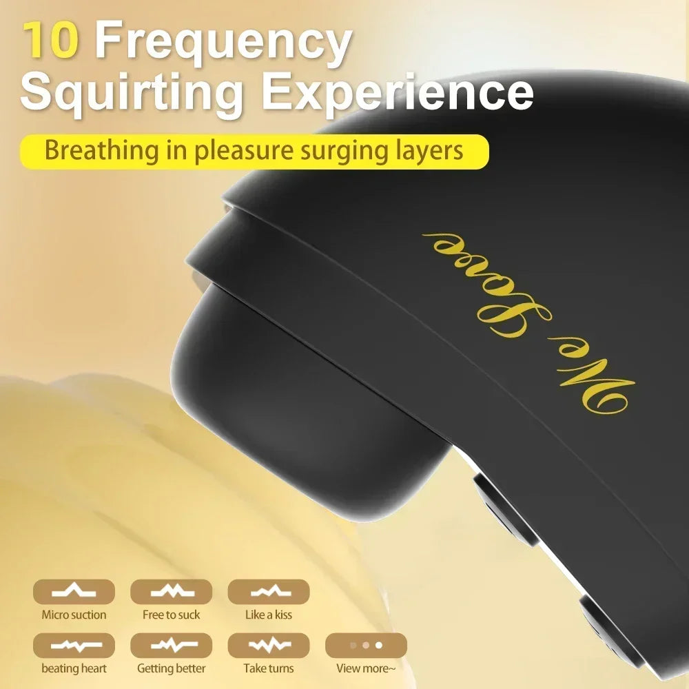 Velvet Pulse – 10-Mode Suction Clit Stimulator 🔥💋
