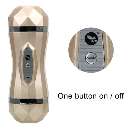 GoldRush MoanMaster – Intelligent Vibration & Voice Masturbator🔥🎧