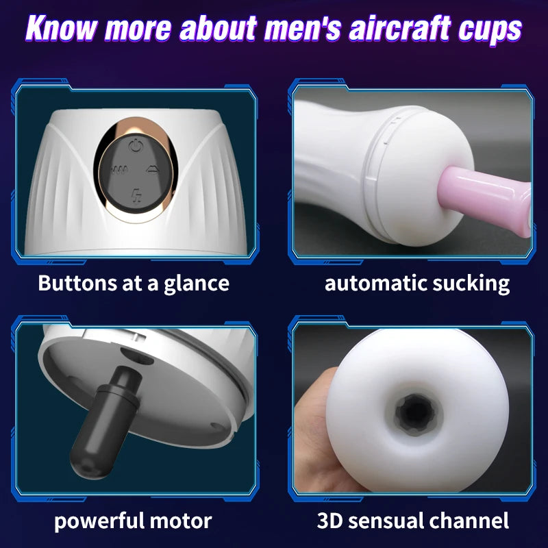 Shock Suck Interactive Masturbator 🔊💦
