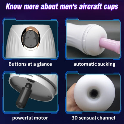 Shock Suck Interactive Masturbator 🔊💦
