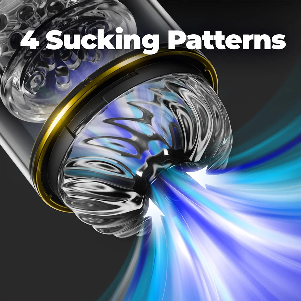 3-in-1 Rotating & Thrusting Masturbator 🚀🔥