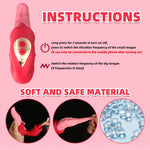 360° Rotating Tongue Vibrator with App Control🔥