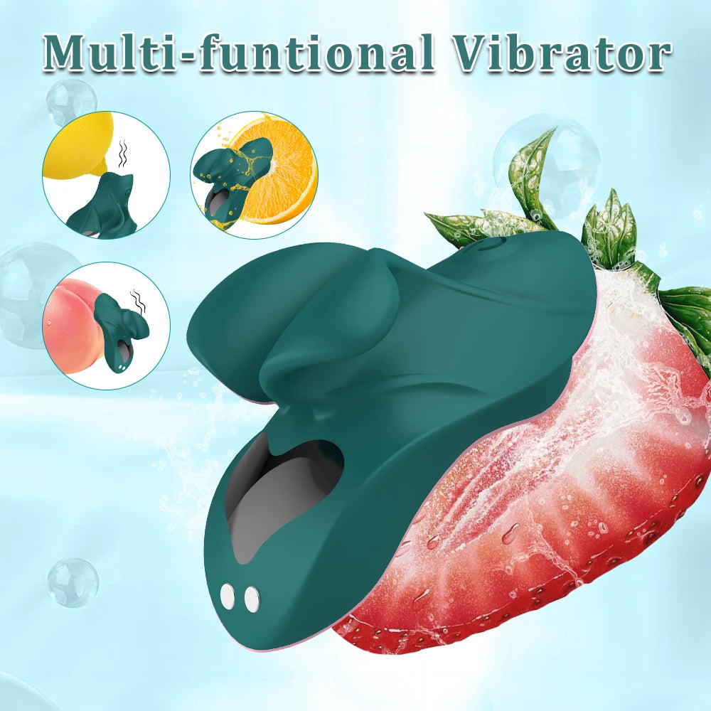 Silken Pulse Multi-Functional Clit & G-Spot Vibrator💦💚