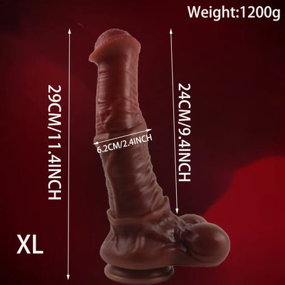 TwinCore™ Dual-Testicle Suction Dildo 🍆💪