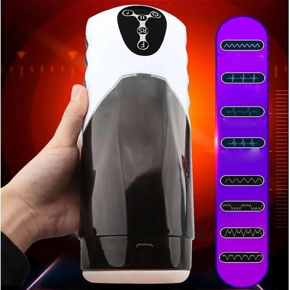 Navigator Cup – Automatic Stroker with Heating & Interactive Voice 🔥