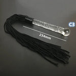 Velvet Punisher – Dual-Play Glass Flogger