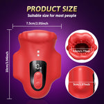 FullGrip Surge – Dual Motor Vibrating Mouth Masturbator🌹🔥