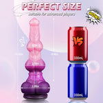 Beast Grip Knotted Dildo – Bold, Bumpy & Unleashed 💦🐾