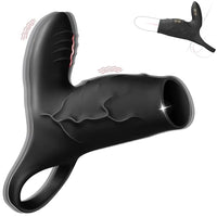 Black Thunder Dual-Ring Vibrator 🔥