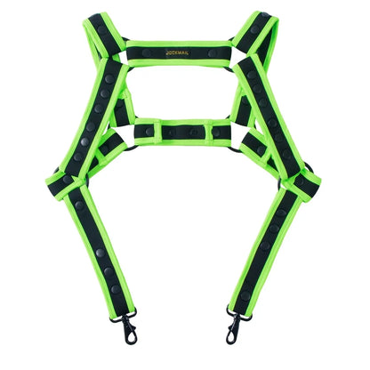 StrapFlex X – Padded Bondage Chest Harness 🖤⚡