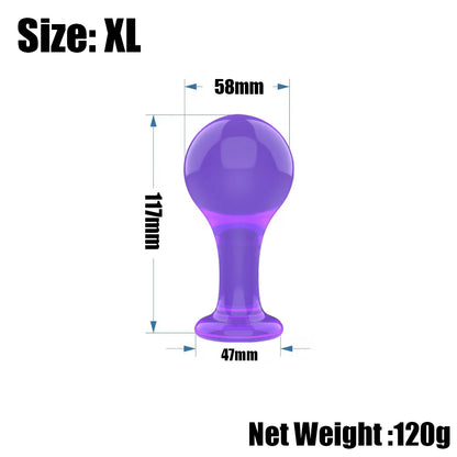 BubblePlug Ball – Soft Silicone Butt Plug & Prostate Massager 🍑💧🔥