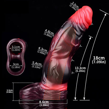 Inferno Pulse – Remote-Controlled Vibrating Penis Sleeve 🔥💣