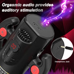 Dual-Handle PowerStroke 3-in-1 Masturbator 🔥🎧