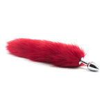 FoxyTamer – Classic Metal Plug with Realistic Tail Tease 🦊💋🔥
