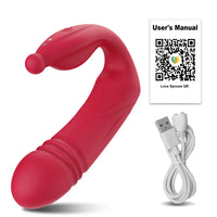 Dual Motor Thrusting G-Spot Vibrator with Remote & App Control 🔥