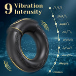 PulseTime Delay Vibe Ring – Intense Vibrating Cock Ring for Men 💪⏱️