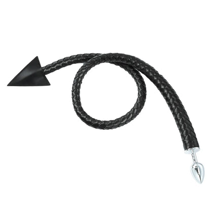 Devil’s Tail Metal Whip Plug 🖤
