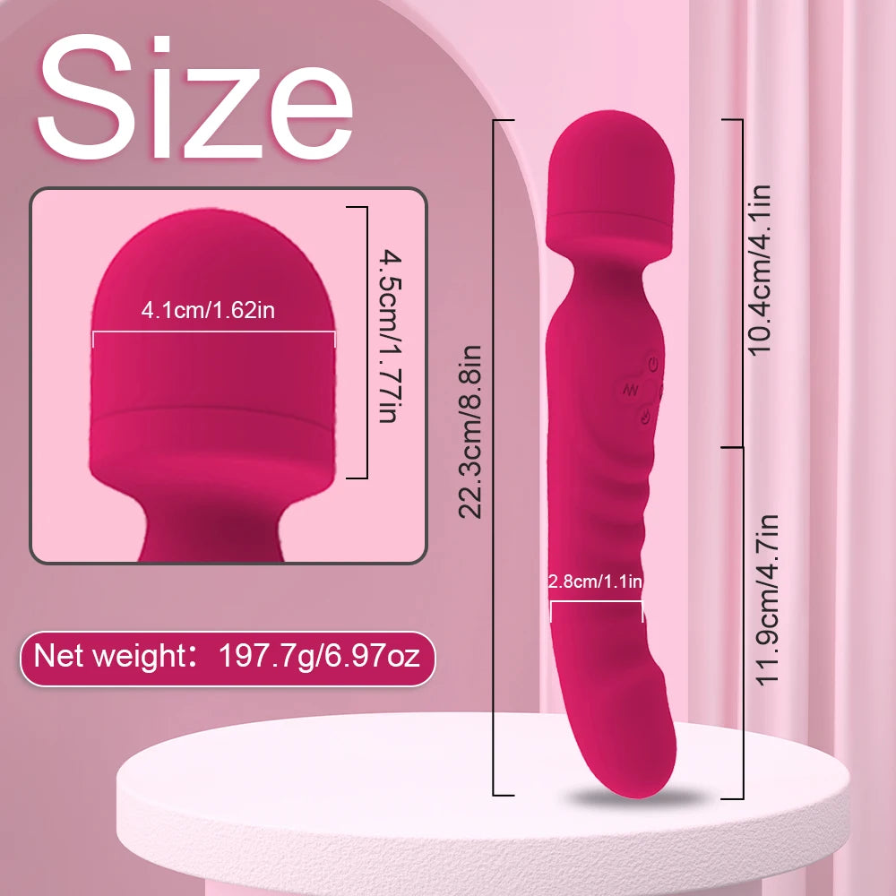 HeatSpire – 360° G-Spot Flicker Wand with Heating Pulse 🔥💦💜