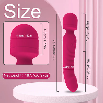 HeatSpire – 360° G-Spot Flicker Wand with Heating Pulse 🔥💦💜