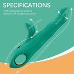 Emerald Ecstasy 3-in-1 Vibrator 💚✨