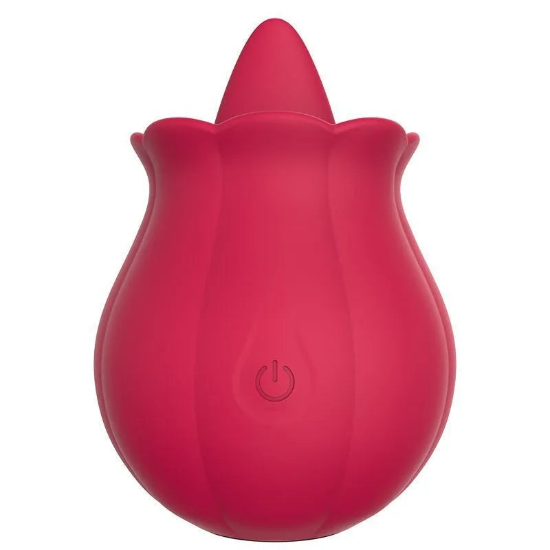 Blush Rose Tongue Vibrator 🌸